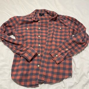 J Crew Flannel Shirt